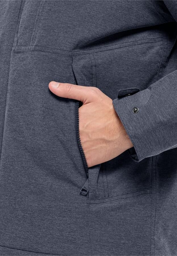 Jack Wolfskin Snowy Park Jacket Men Waterdicht winterjack Heren XXXL blue night blue