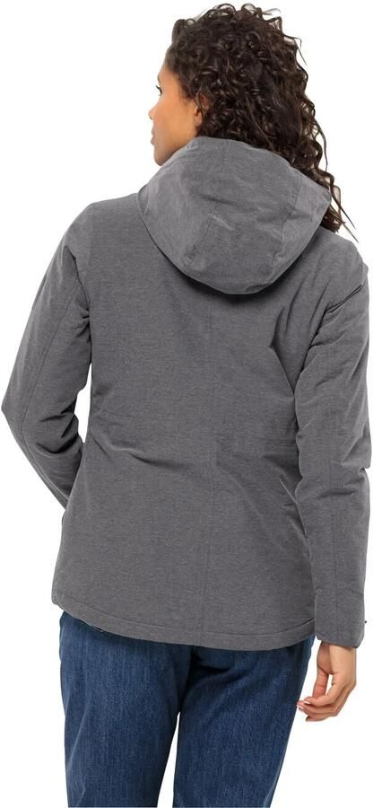 Jack Wolfskin Functioneel jack SNOWY PARK JKT W met kunstvezelvulling en capuchon