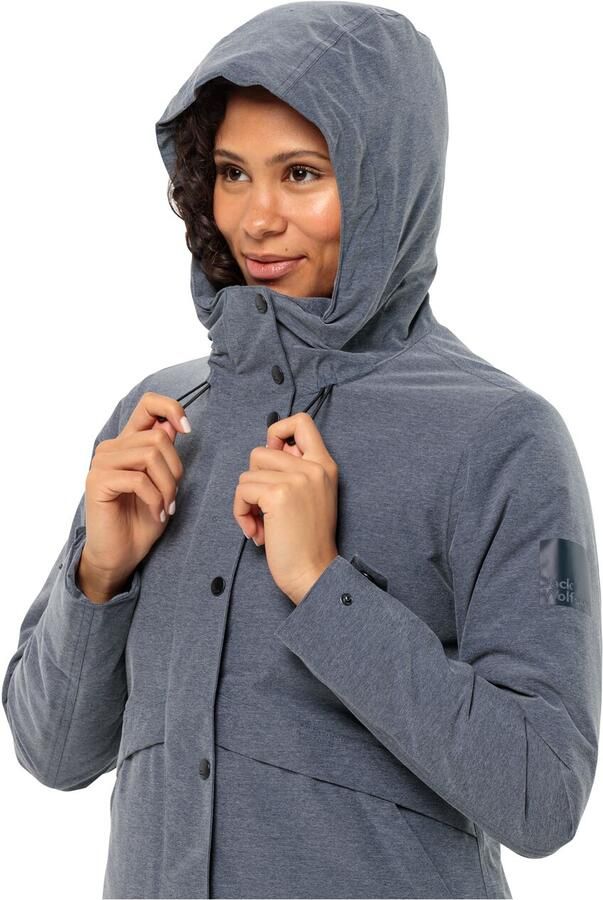 Jack Wolfskin Snowy Park Jacket Women Waterdicht winterjack Dames XXL blue night blue - Foto 5