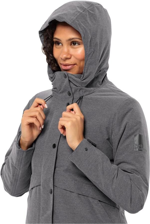 Jack Wolfskin Functioneel jack SNOWY PARK JKT W met kunstvezelvulling en capuchon - Foto 5