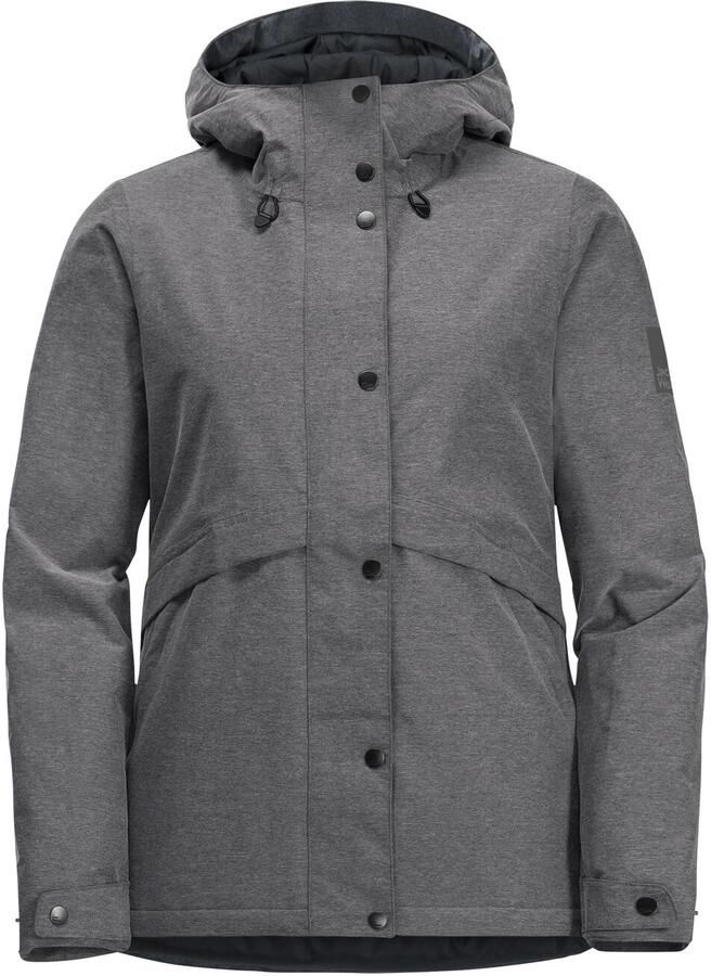 Jack Wolfskin Functioneel jack SNOWY PARK JKT W met kunstvezelvulling en capuchon