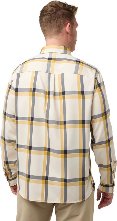 Jack Wolfskin Steinwand Shirt Men Flanellen overhemd Heren XXL panna cotta panna cotta - Foto 5