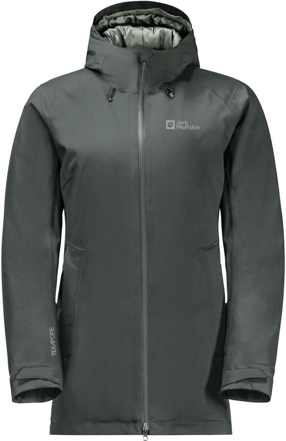 Jack Wolfskin Stirnberg Ins Jacket Women Waterdicht winterjack Dames XXL slate green slate green - Foto 5