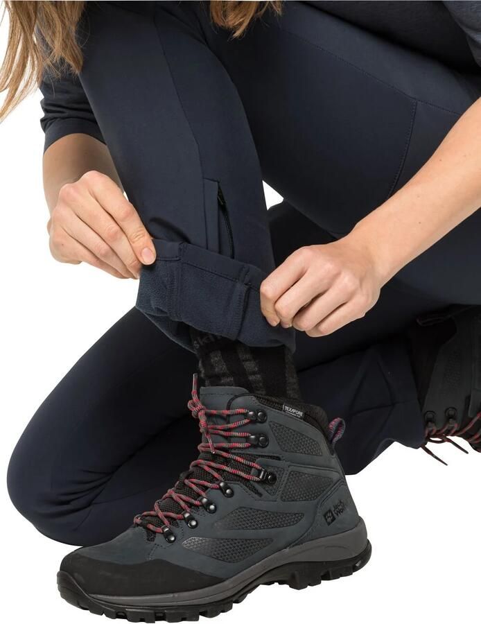 Jack Wolfskin Stollberg Pants Women Wandelbroek Dames 34 blue night blue