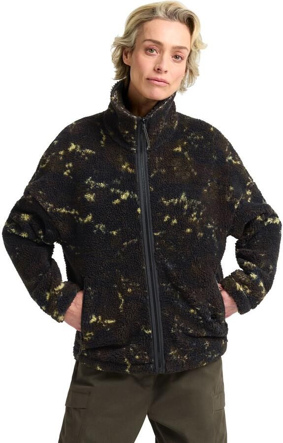 Jack Wolfskin Stone Lite AOP Jacket Women Sherpa-Fleecejack dames XXL lichen peat LICHEN peat - Foto 9