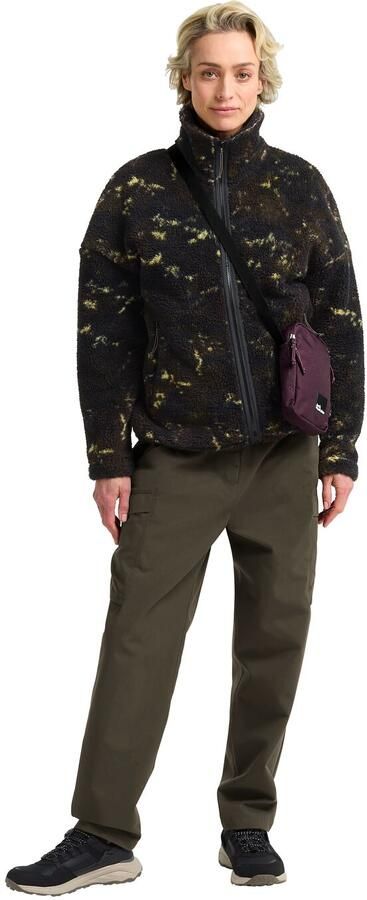 Jack Wolfskin Stone Lite AOP Jacket Women Sherpa-Fleecejack dames XXL lichen peat LICHEN peat - Foto 11