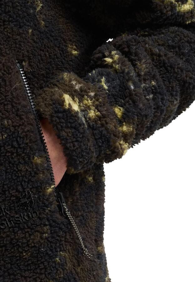 Jack Wolfskin Stone Lite AOP Jacket Women Sherpa-Fleecejack dames XXL lichen peat LICHEN peat - Foto 8