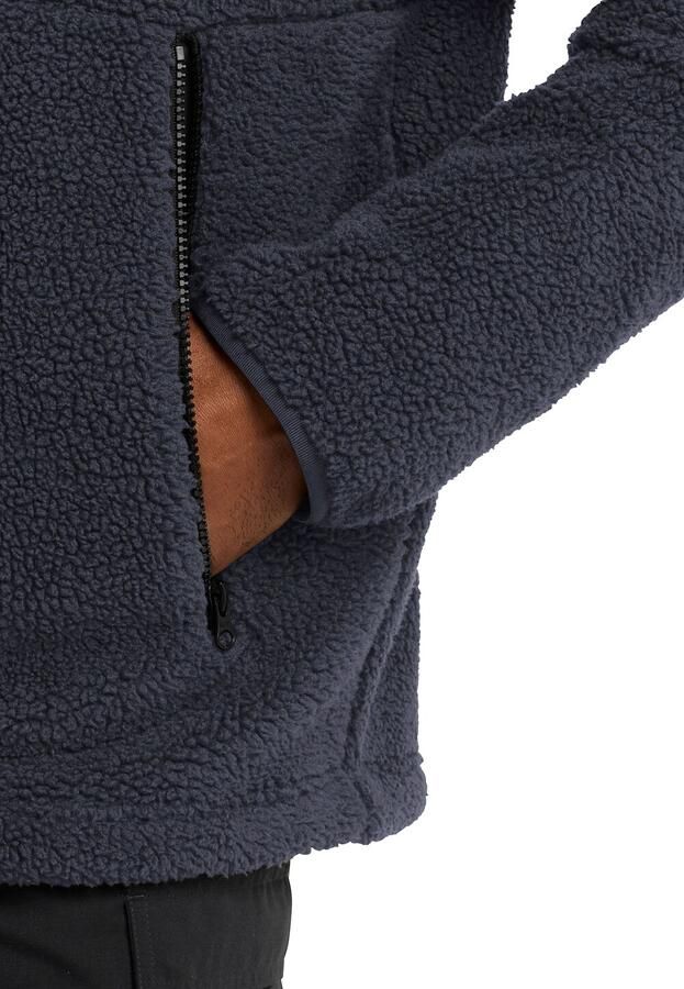 Jack Wolfskin Stone Lite Hooded Jacket Men Sherpa fleece trui heren XXXL dark navy dark navy - Foto 6