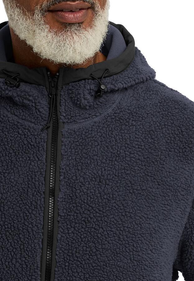 Jack Wolfskin Stone Lite Hooded Jacket Men Sherpa fleece trui heren XXXL dark navy dark navy - Foto 7