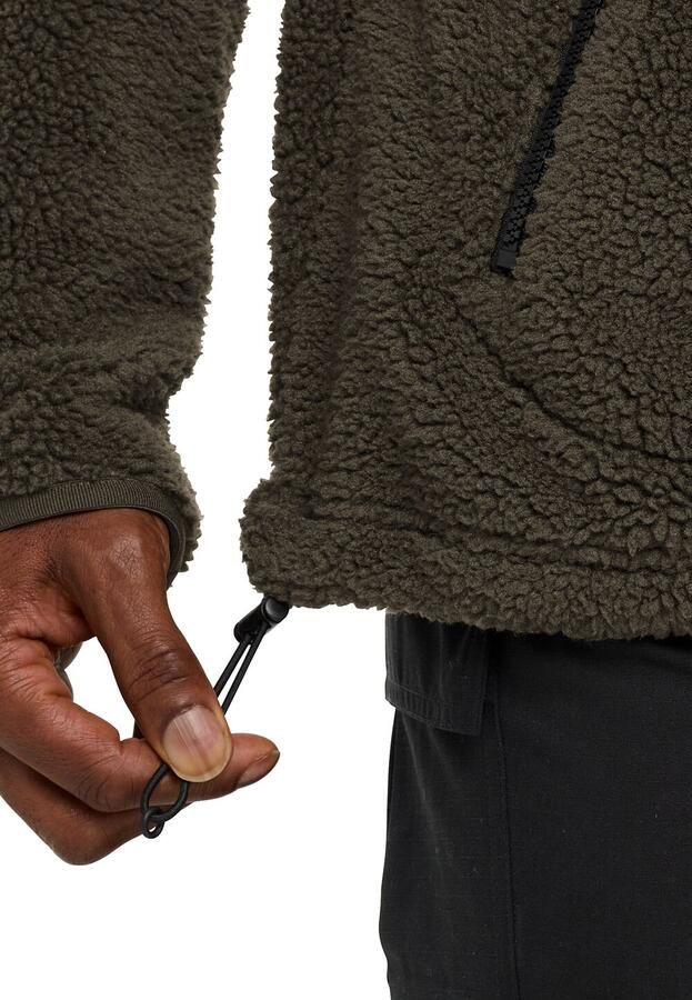 Jack Wolfskin Stone Lite Hooded Jacket Men Sherpa fleece trui heren XXXL obsidian moss obsidian moss - Foto 2