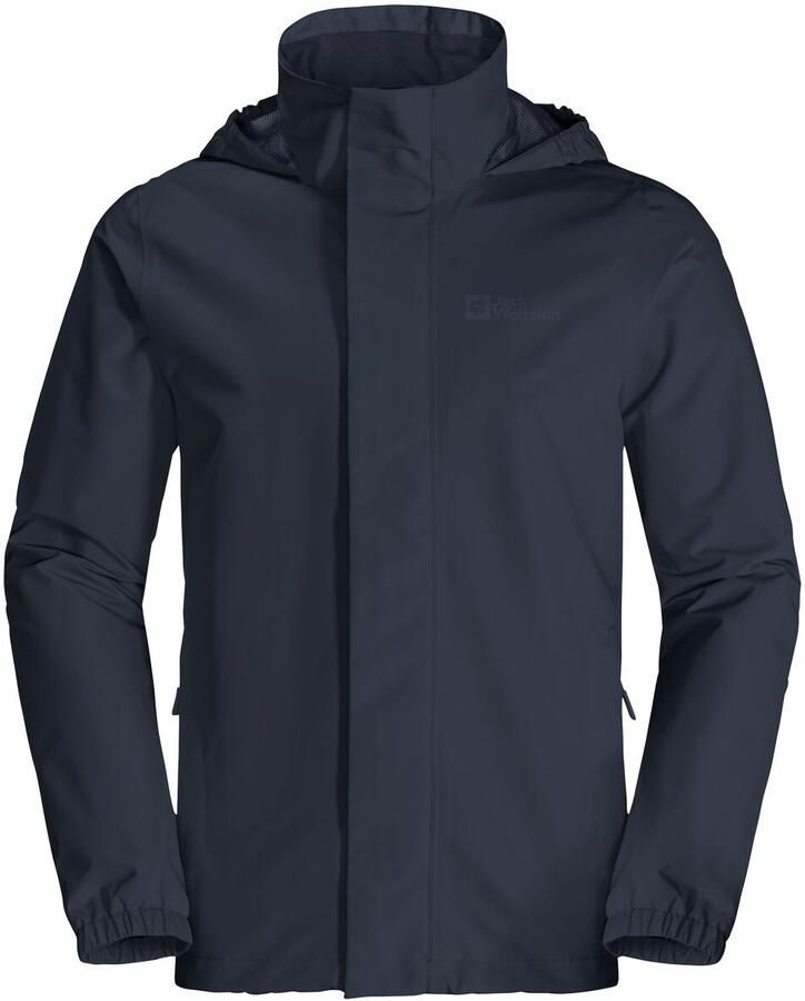 Jack Wolfskin Functioneel jack STORMY POINT 2L JKT M Waterafstotend winddicht verwarmend overgangsjas