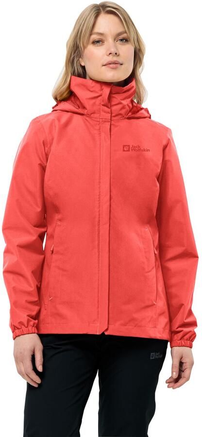 Jack Wolfskin Functioneel jack STORMY POINT 2L JKT W met opbergbare capuchon waterdicht ademend en winddicht - Foto 7