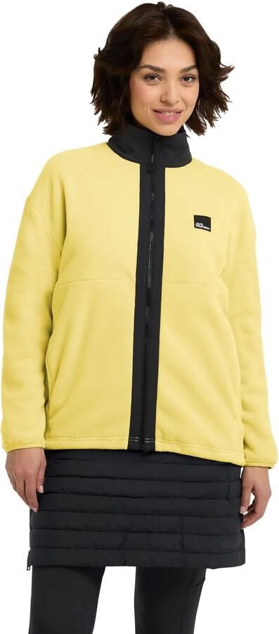 Jack Wolfskin Sumetro FZ Women Fleece jack Dames XXL lemon ice lemon ice - Foto 14