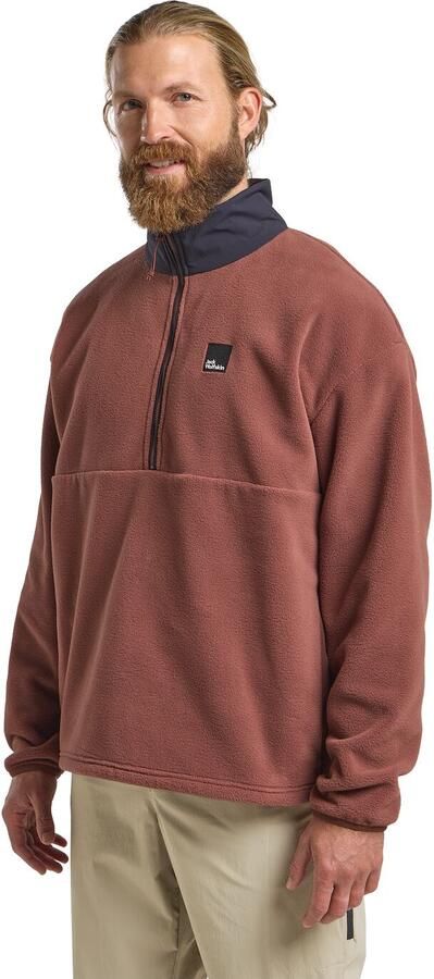 Jack Wolfskin Sumetro HZ Men Fleece trui Heren XXXL dark rust Dark Rust - Foto 9