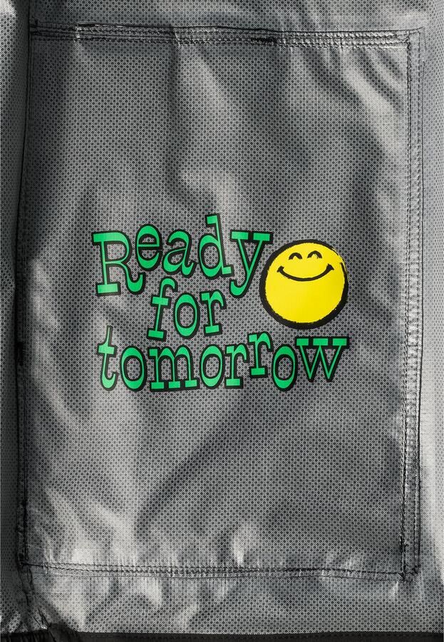 Jack Wolfskin T-Shirt Smileyworld 2.5L Jacket Youth Regenjack tieners 128 granite black granite black - Foto 2