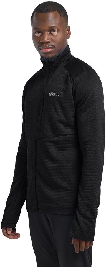 Jack Wolfskin Taiga FZ Men Fleece jack Heren M black - Foto 7