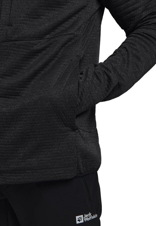 Jack Wolfskin Taiga FZ Men Fleece jack Heren M black - Foto 2