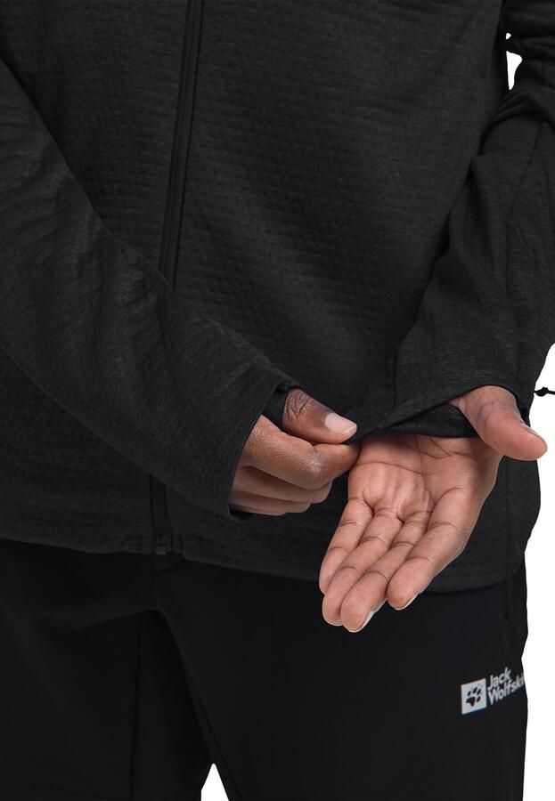 Jack Wolfskin Taiga FZ Men Fleece jack Heren M black - Foto 3