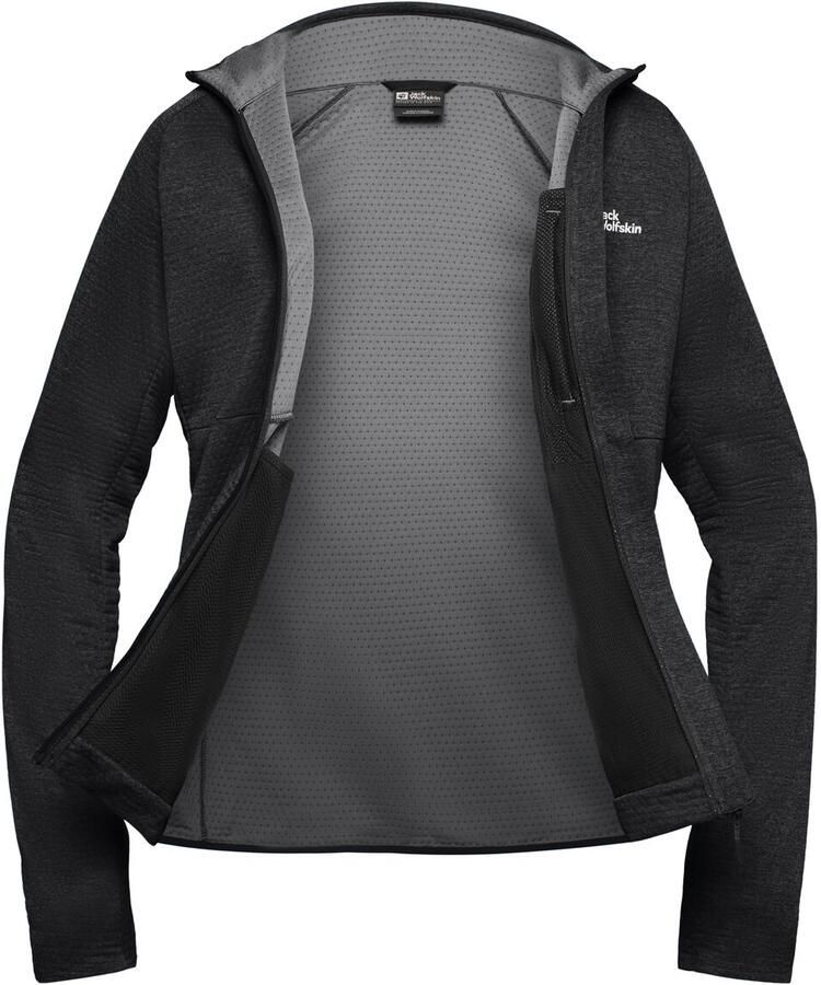 Jack Wolfskin Taiga FZ Men Fleece jack Heren M black