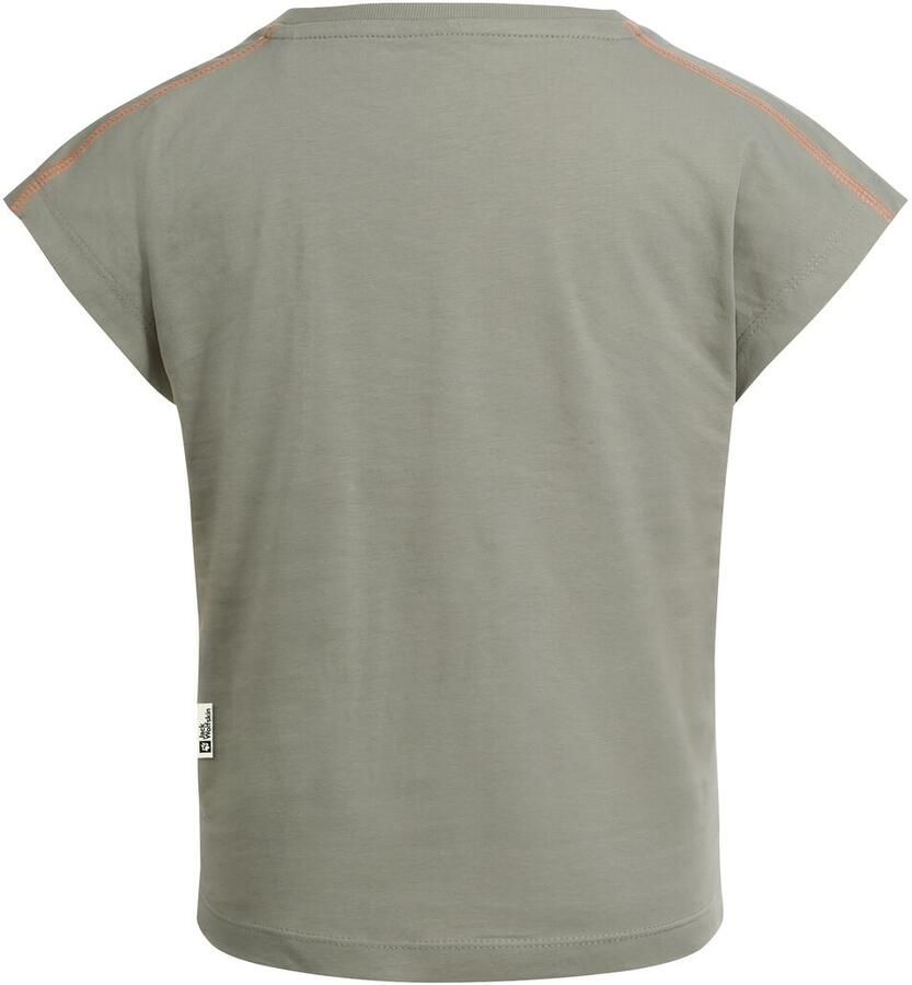 Jack Wolfskin Take A Break T-Shirt T-shirt van biologisch katoen kinderen 104 mint leaf mint leaf