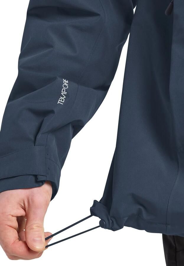 Jack Wolfskin Functioneel 3-in-1-jack TAUBENBERG 3IN1 JKT M Waterafstotende ritsen waterdicht ademend - Foto 2