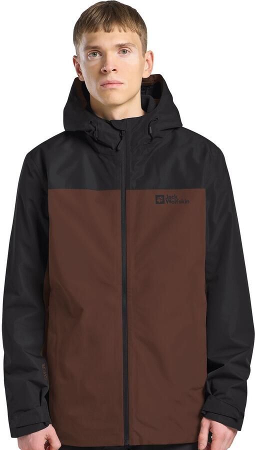 Jack Wolfskin Functioneel 3-in-1-jack TAUBENBERG 3IN1 JKT M 3in1 waterdicht overgangsjas - Foto 3