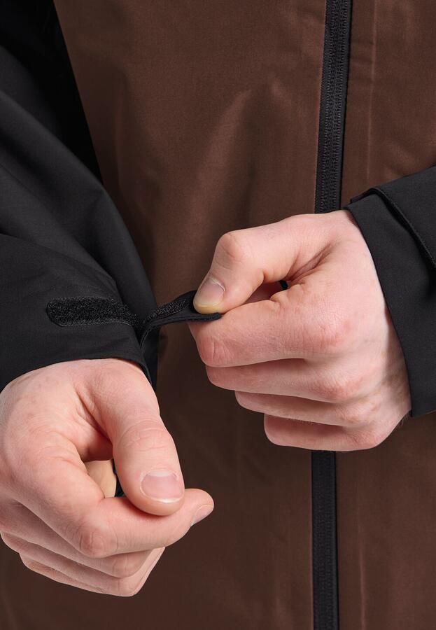 Jack Wolfskin Functioneel 3-in-1-jack TAUBENBERG 3IN1 JKT M 3in1 waterdicht overgangsjas