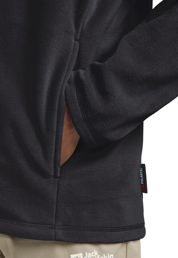 Jack Wolfskin Fleecejack TAUNUS FZ M Windafstotend ademend tussenjas - Foto 3