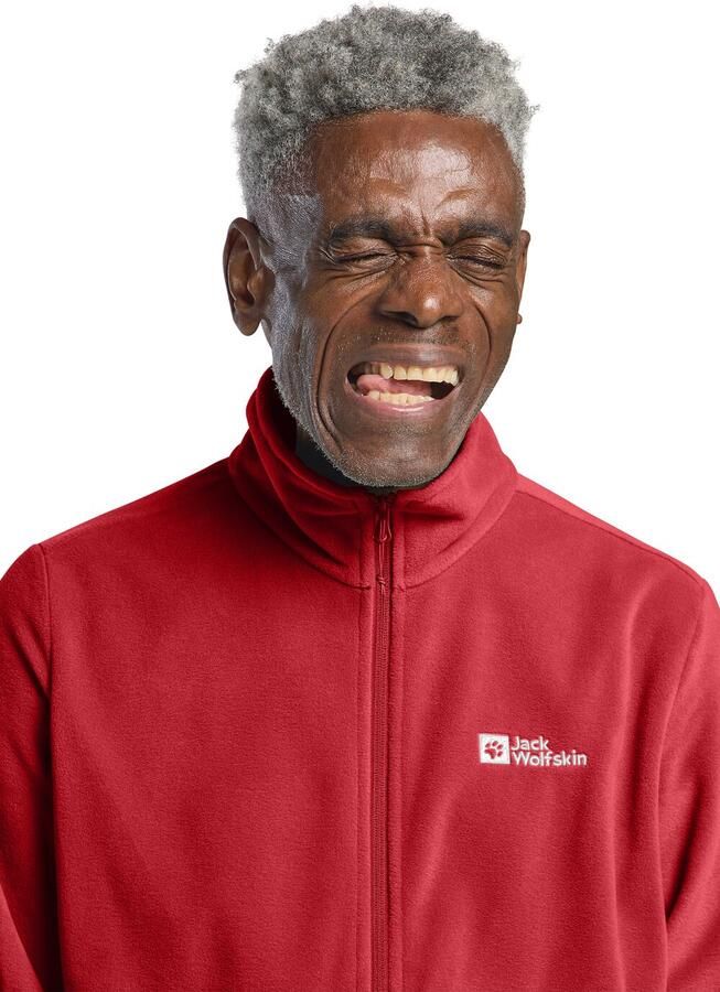 Jack Wolfskin Taunus FZ Men Fleece jack Heren XXXL adrenaline red adrenaline red - Foto 2
