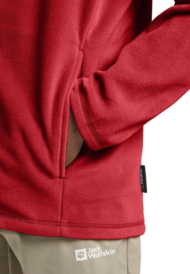 Jack Wolfskin Taunus FZ Men Fleece jack Heren XXXL adrenaline red adrenaline red - Foto 4