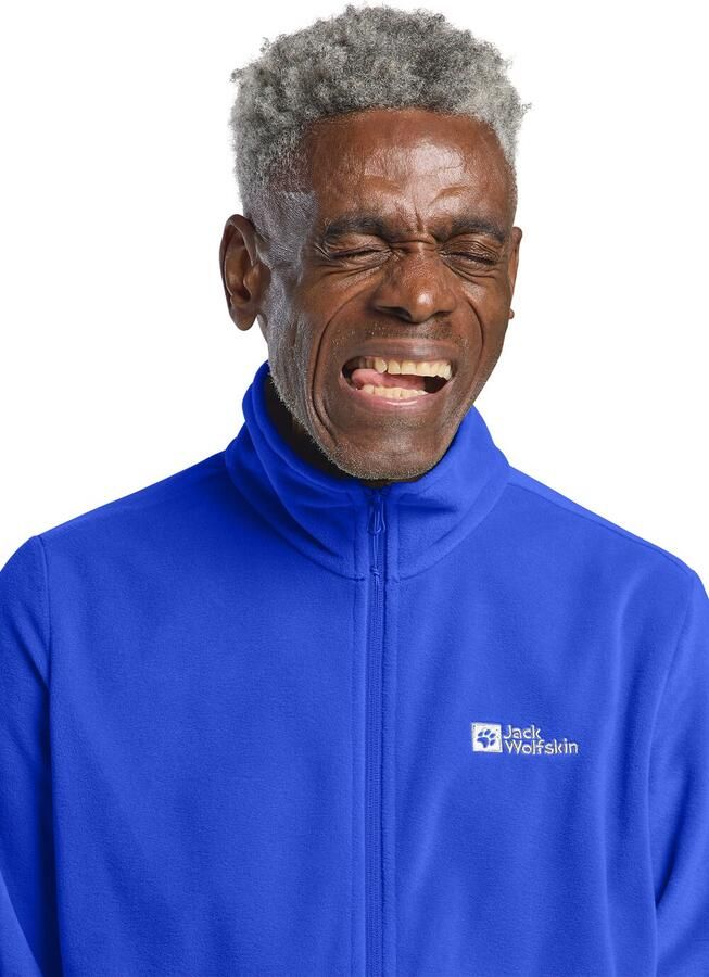 Jack Wolfskin Fleecejack TAUNUS FZ M Windafstotend ademend tussenjas - Foto 4