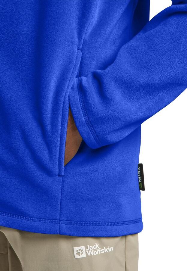 Jack Wolfskin Fleecejack TAUNUS FZ M Windafstotend ademend tussenjas - Foto 6