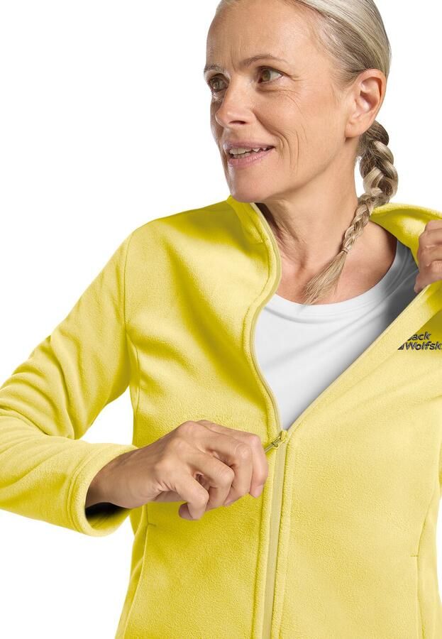 Jack Wolfskin Taunus FZ Women Fleece jack Dames XXL lemon ice lemon ice - Foto 6