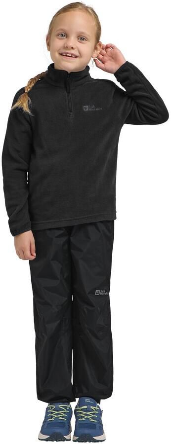 Jack Wolfskin Taunus Halfzip Kids Fleece trui Kinderen 104 granite black granite black - Foto 8