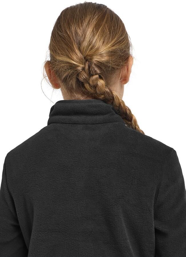 Jack Wolfskin Taunus Halfzip Kids Fleece trui Kinderen 104 granite black granite black