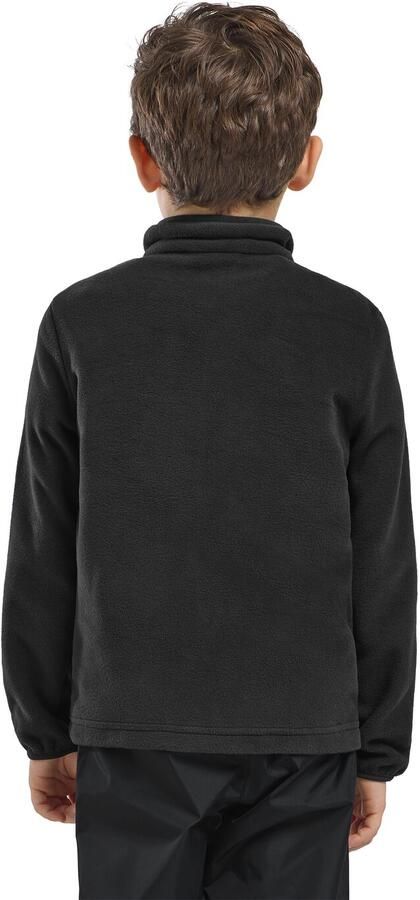 Jack Wolfskin Taunus Halfzip Kids Fleece trui Kinderen 104 granite black granite black - Foto 6