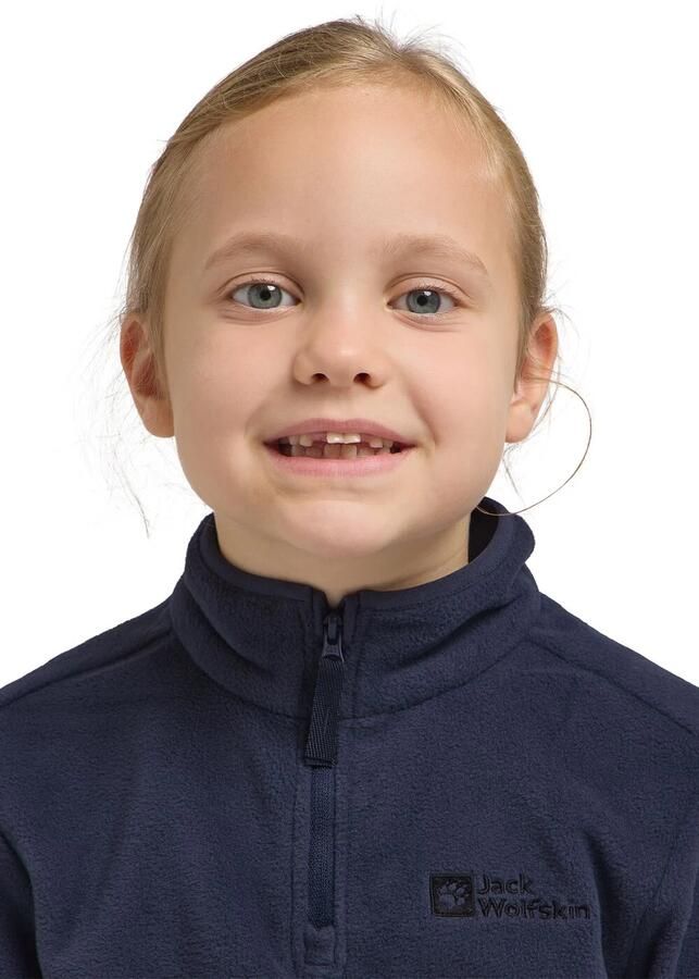 Jack Wolfskin Trui met staande kraag TAUNUS HALFZIP K eenvoudige temperatuurregeling verwar d voor kinderen - Foto 3