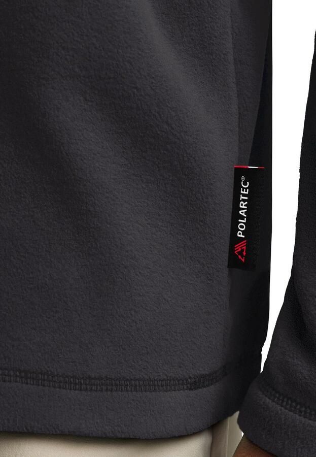 Jack Wolfskin Fleecetrui TAUNUS HZ M van gerecycled polyester ademend - Foto 6