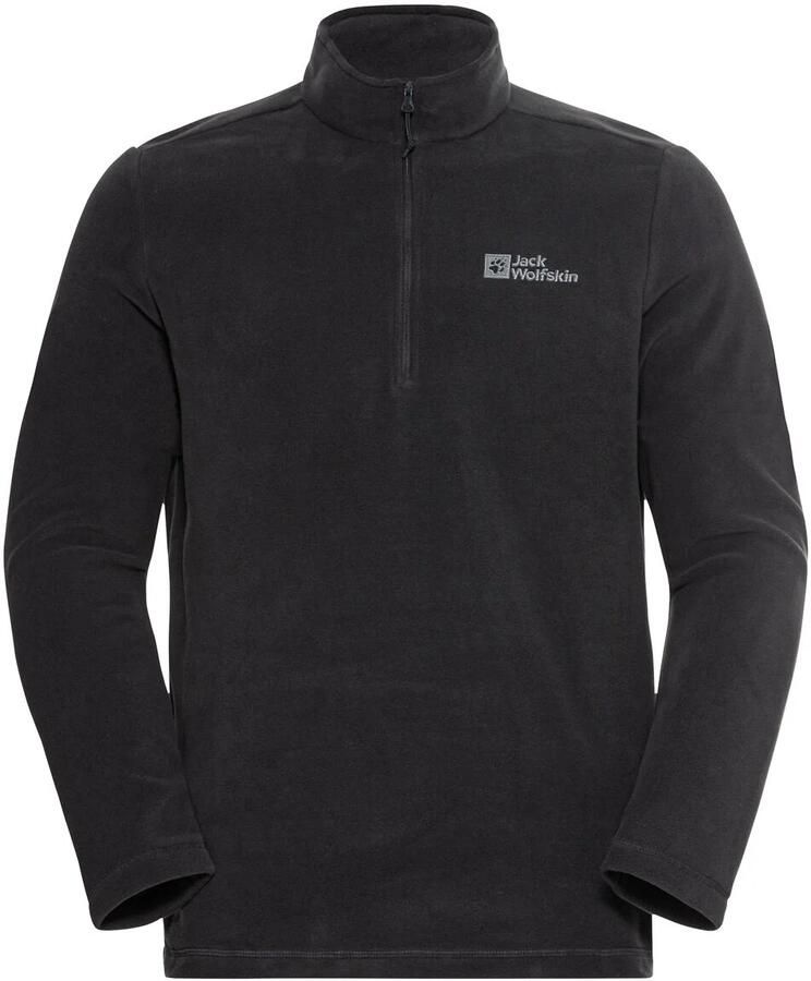 Jack Wolfskin Fleecetrui TAUNUS HZ M van gerecycled polyester ademend - Foto 3