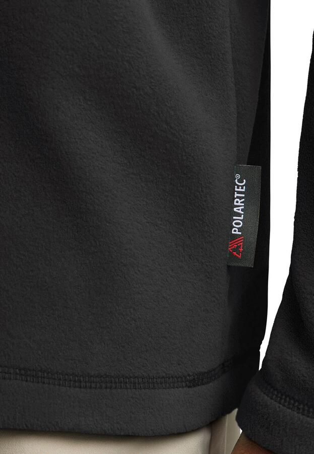 Jack Wolfskin Fleecetrui TAUNUS HZ M van gerecycled polyester ademend - Foto 4