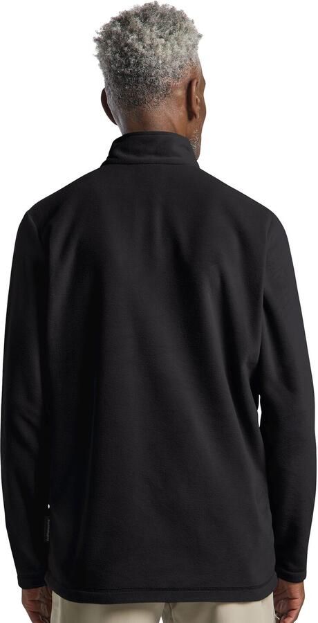 Jack Wolfskin Fleecetrui TAUNUS HZ M van gerecycled polyester ademend - Foto 7