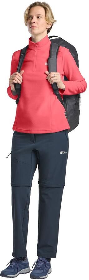 Jack Wolfskin Taunus HZ Women Fleece trui Dames XXL sunset coral sunset coral - Foto 6