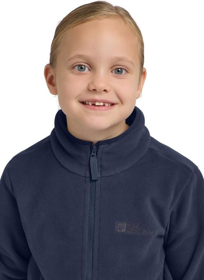 Jack Wolfskin Fleecejack TAUNUS JACKET K Winddicht verwar d ade d overgangsjas voor kinderen