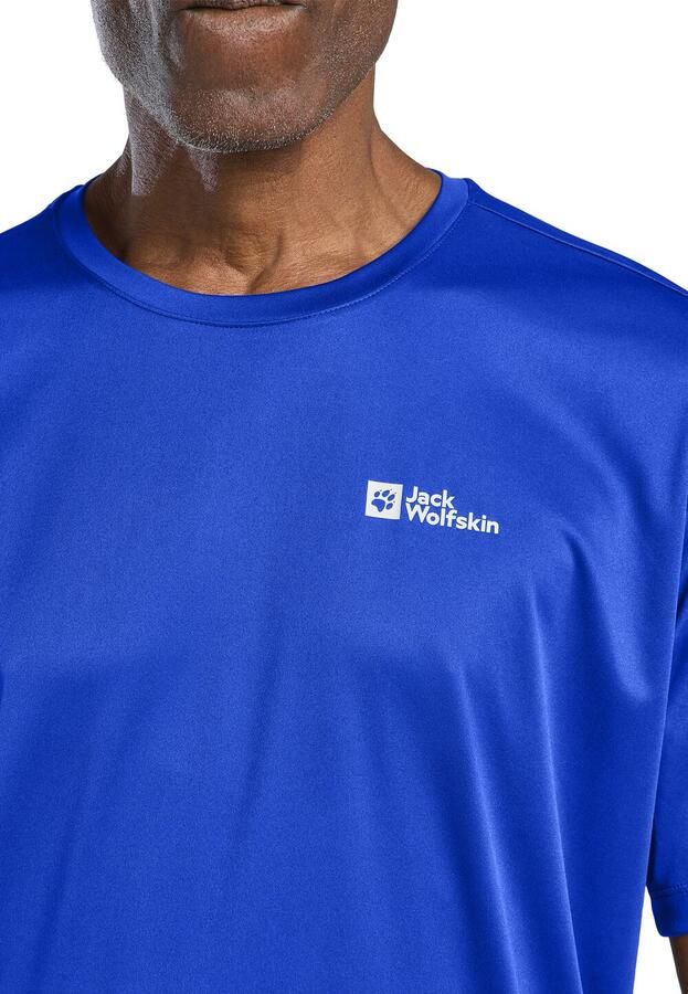 Jack Wolfskin Tech T-Shirt Men Functioneel shirt Heren XXL blue vibrant blue - Foto 3