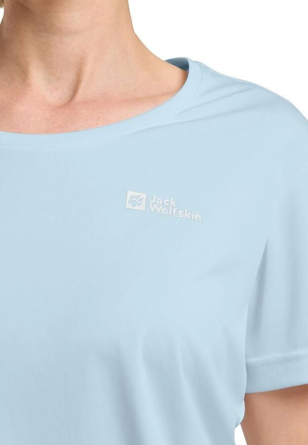 Jack Wolfskin Tech T-Shirt Women Functioneel shirt Dames 2XL ice blue Ice Blue - Foto 3