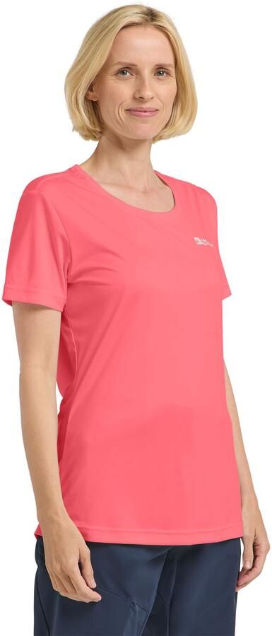 Jack Wolfskin Tech T-Shirt Women Functioneel shirt Dames 2XL sunset coral sunset coral - Foto 7