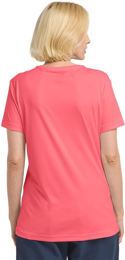 Jack Wolfskin Tech T-Shirt Women Functioneel shirt Dames 2XL sunset coral sunset coral - Foto 5
