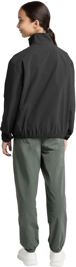 Jack Wolfskin Teen Halfzip Youth Softshelljack tieners 128 granite black granite black - Foto 3