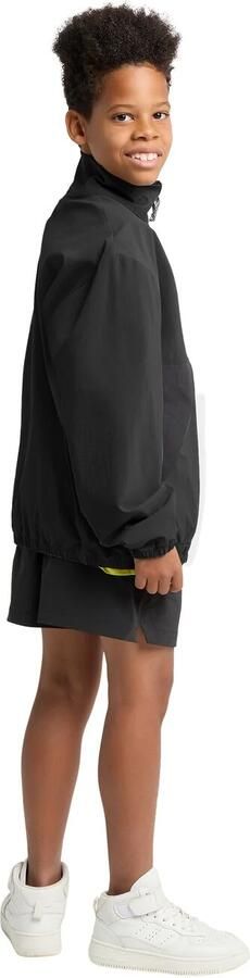 Jack Wolfskin Teen Halfzip Youth Softshelljack tieners 128 granite black granite black - Foto 4