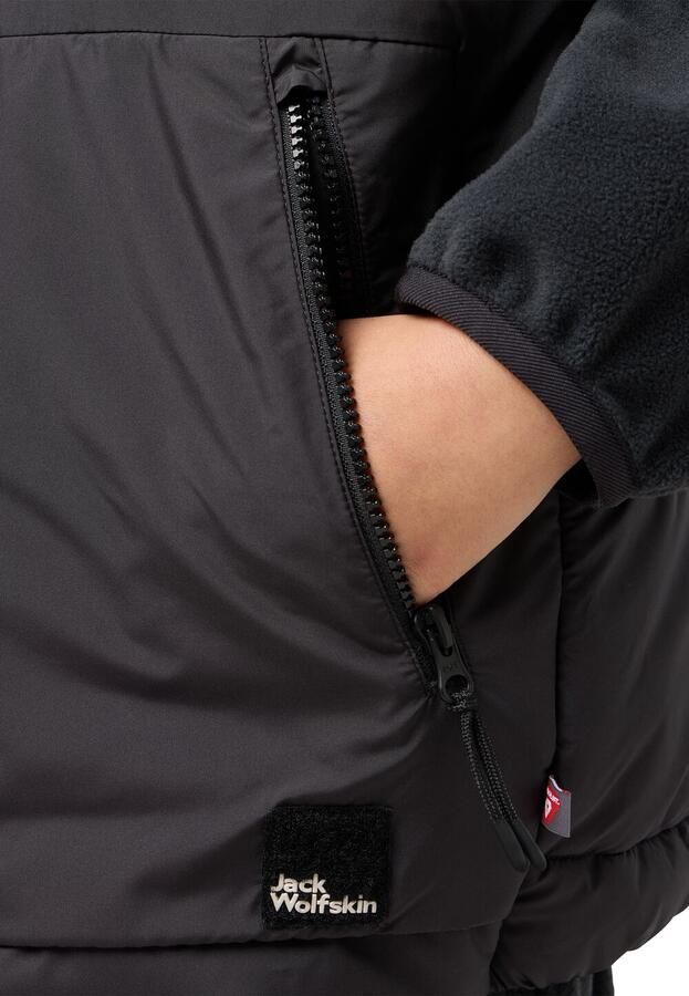 Jack Wolfskin Teen Ins Vest Youth Outdoor-bodywarmer tieners 128 granite black granite black